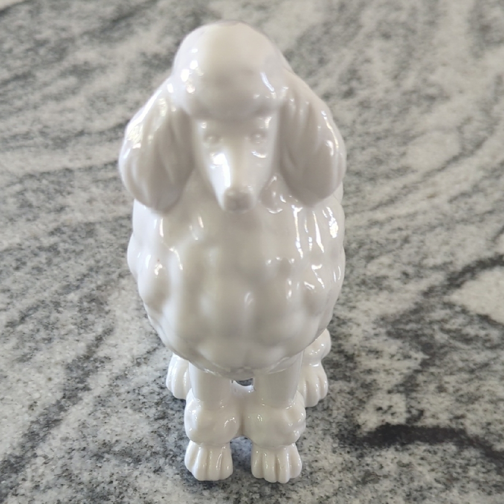 Charming White Poodle Figurine - Picture 2 of 6